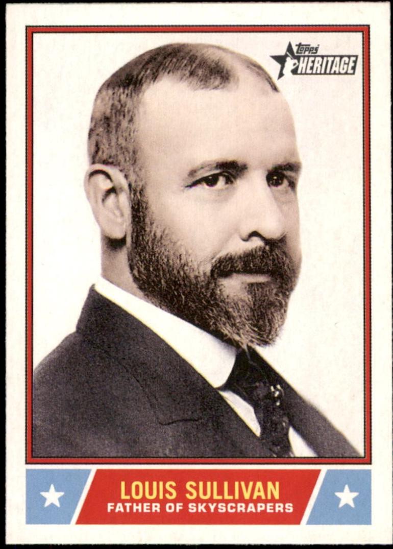 2025 Topps Heritage Notable American Louis Sullivan #NS-99 card