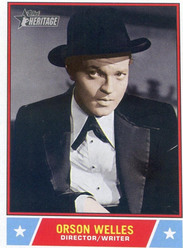 2025 Topps Heritage Notable American Orson Welles #NS-75 card