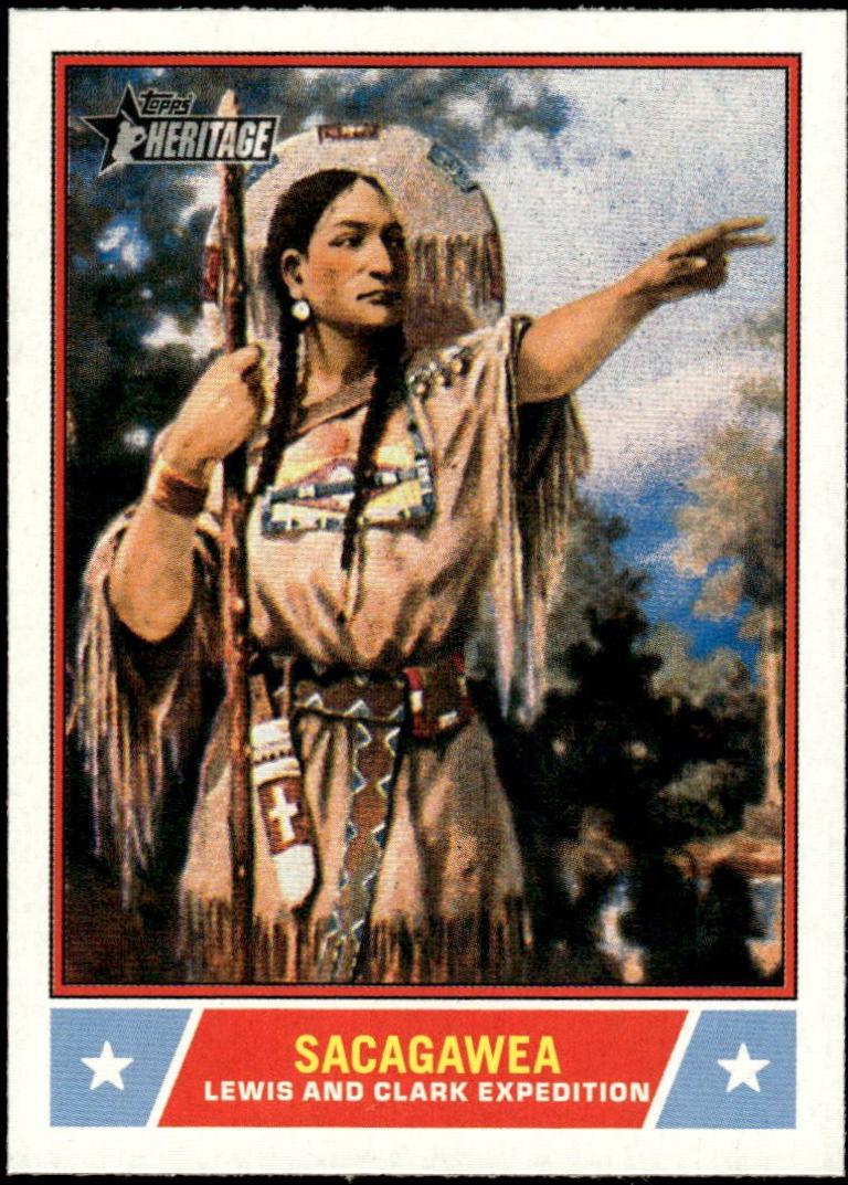 2025 Topps Heritage Notable American Sacagawea #NS-32 card