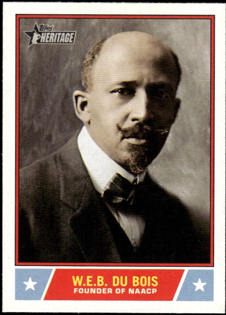 2025 Topps Heritage Notable American W.e.b. Du Bois #NS-55 card