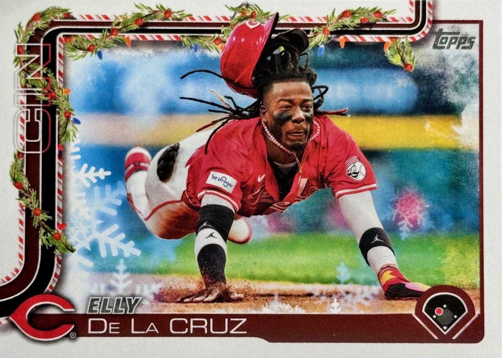 2025 Topps Holiday Elly De La Cruz #H97 card