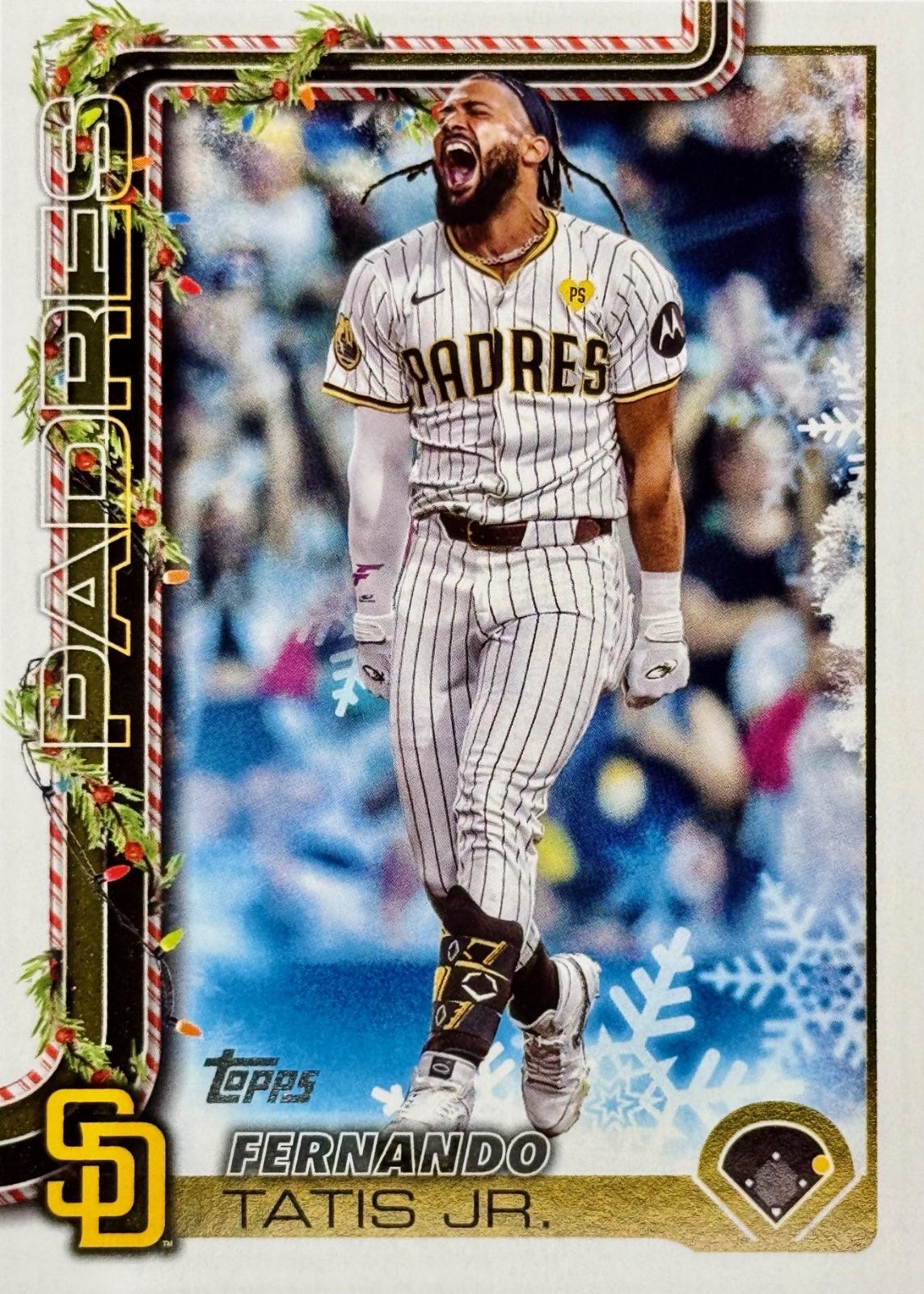 2025 Topps Holiday Fernando Tatis Jr. #H170 card