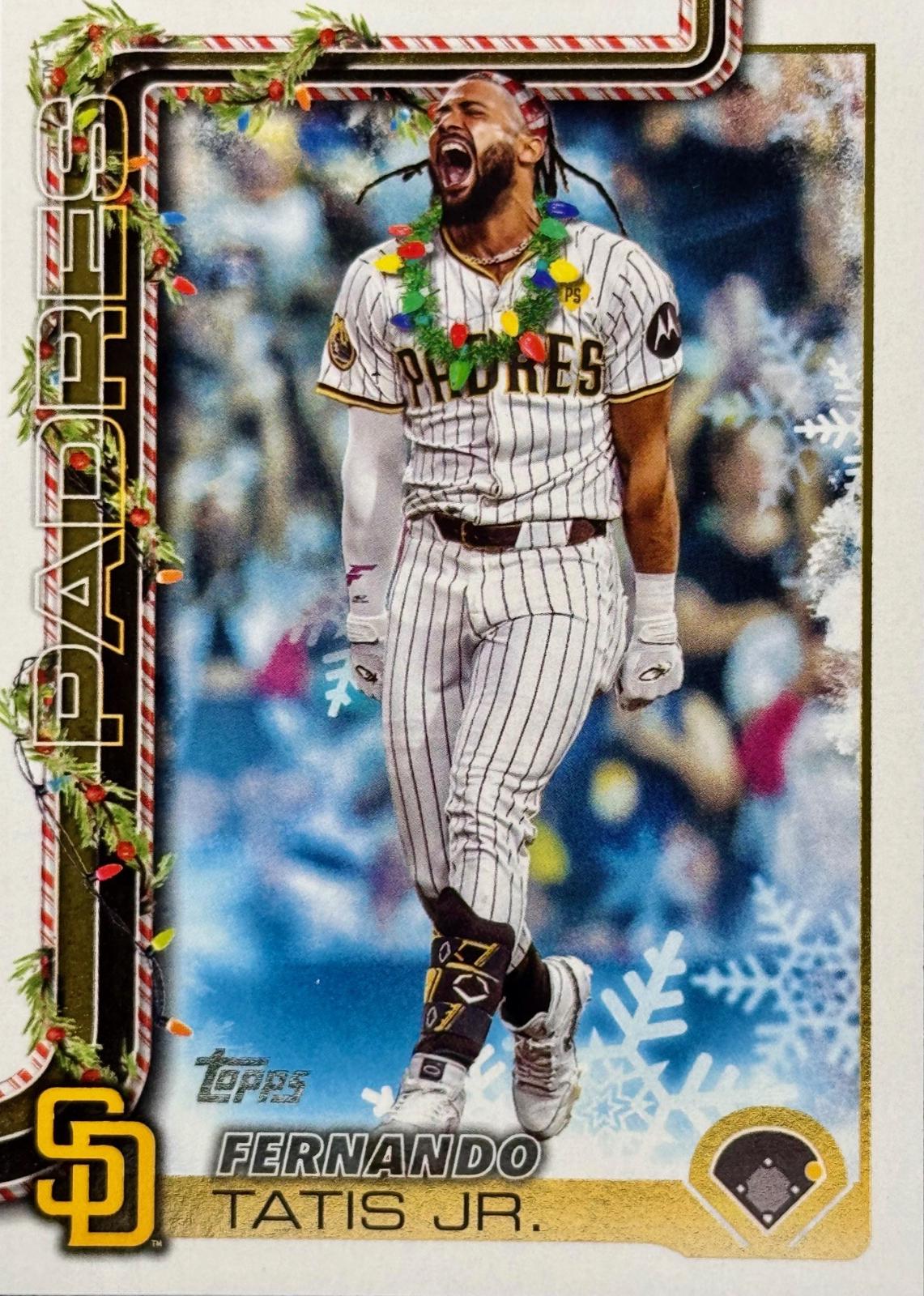 2025 Topps Holiday Fernando Tatis Jr. [SP] #H170 card