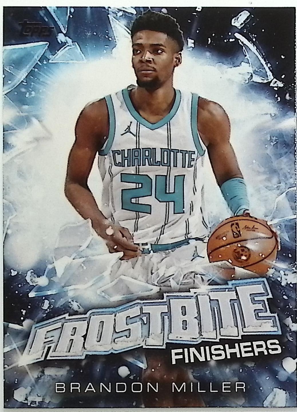 2025 Topps Holiday Frostbite Finishers Brandon Miller #FF-BM card