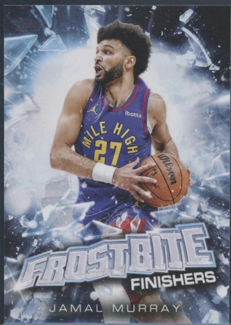 2025 Topps Holiday Frostbite Finishers Jamal Murray #FF-JM card