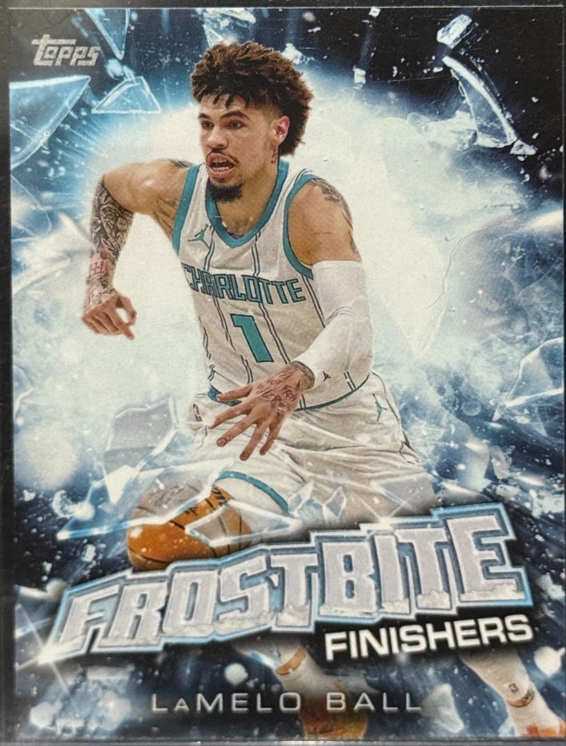 2025 Topps Holiday Frostbite Finishers LaMelo Ball #FF-LB card