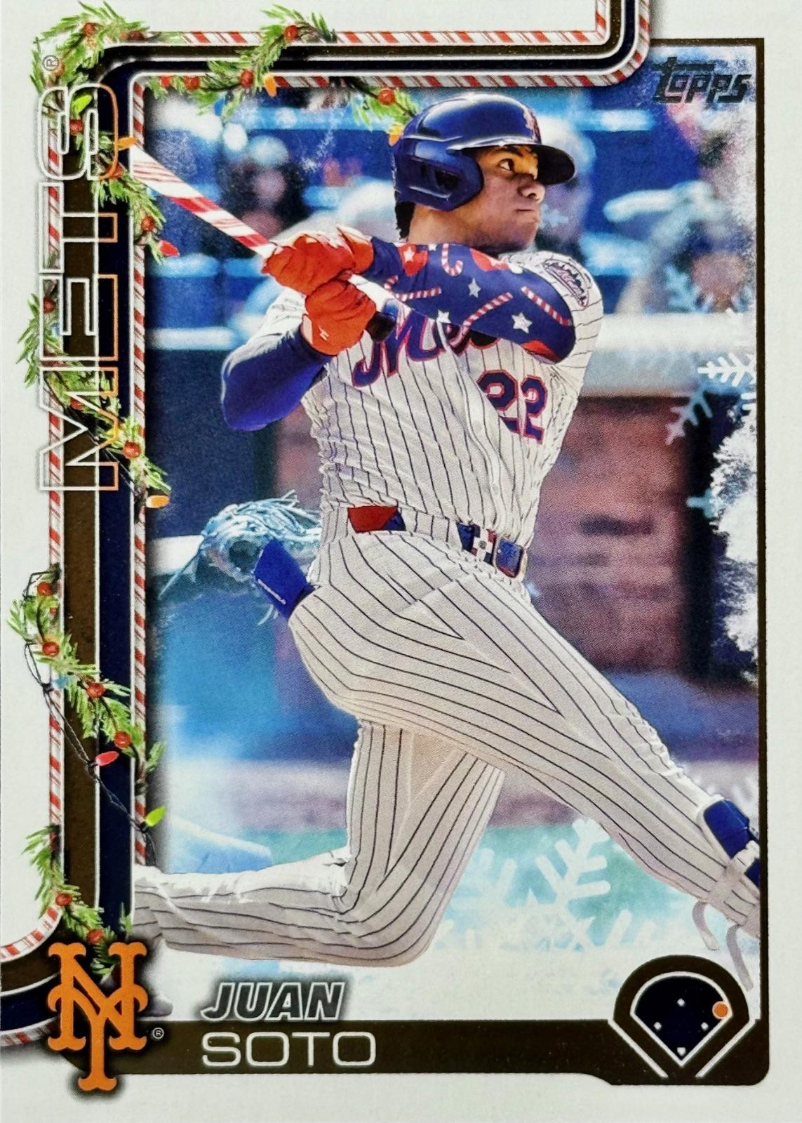 2025 Topps Holiday Juan Soto [SP] #H150 card