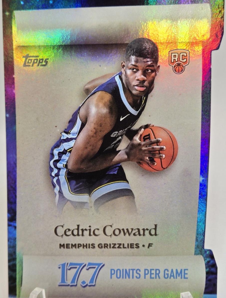 2025 Topps Holiday Making the Nice List Cedric Coward #ML-11 card