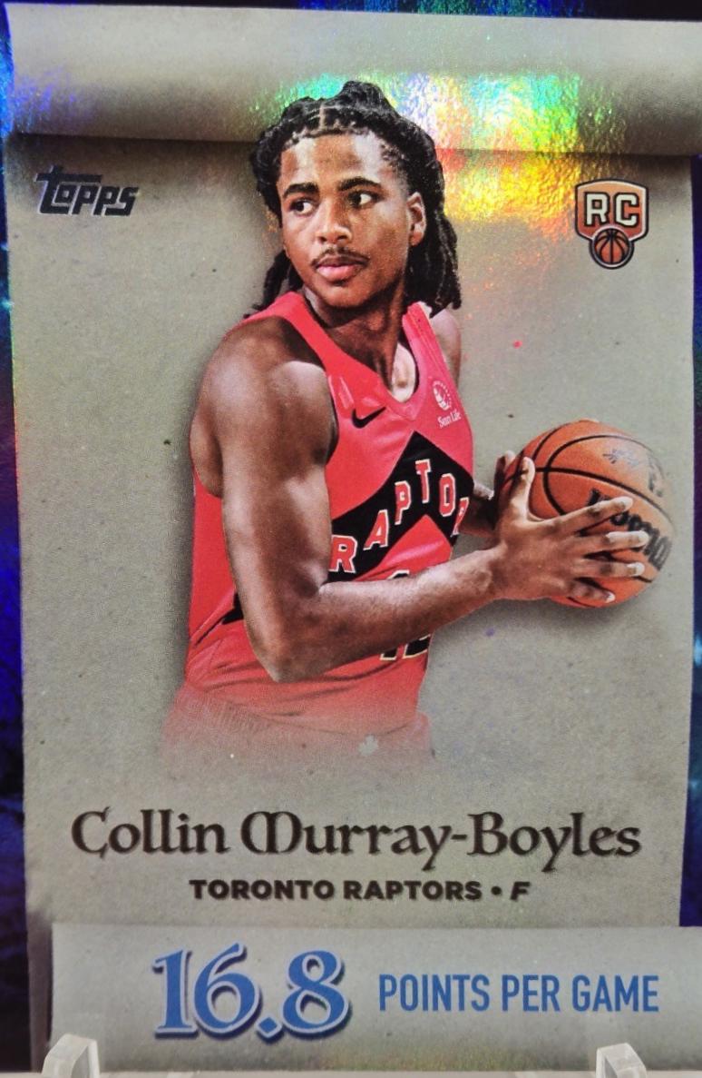 2025 Topps Holiday Making the Nice List Collin Murray-Boyles #ML-9 card