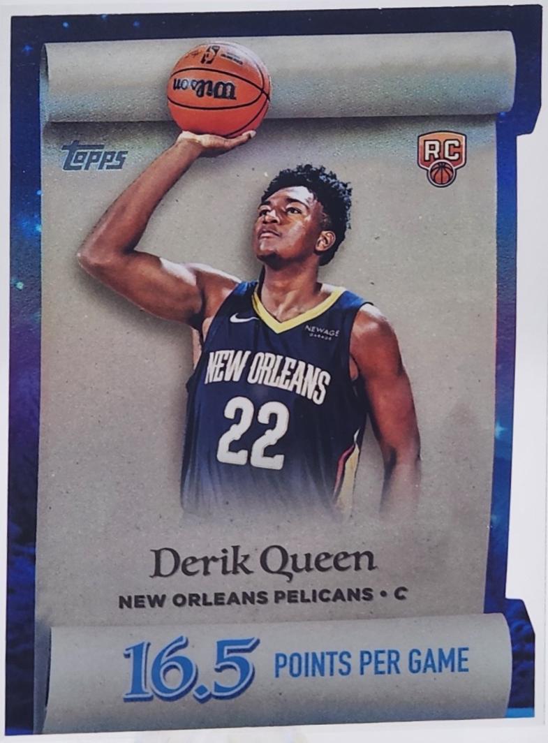 2025 Topps Holiday Making the Nice List Derik Queen #ML-13 card
