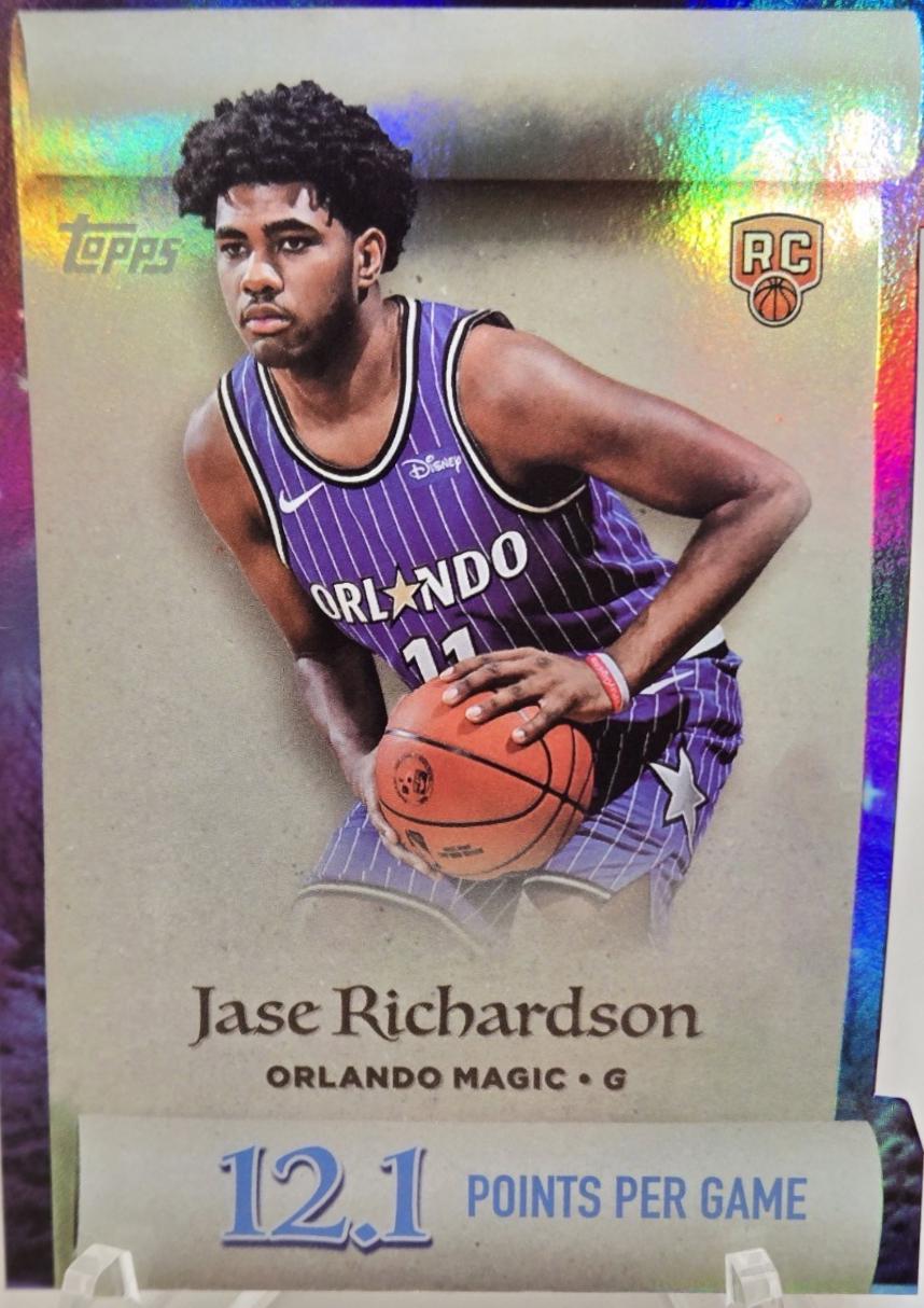 2025 Topps Holiday Making the Nice List Jase Richardson #ML-25 card