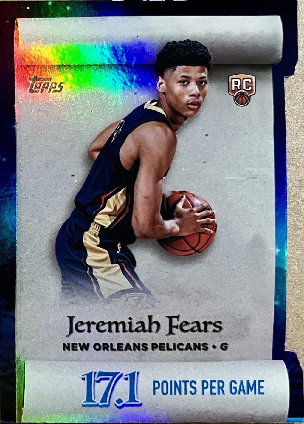 2025 Topps Holiday Making the Nice List Jeremiah Fears #ML-7 card
