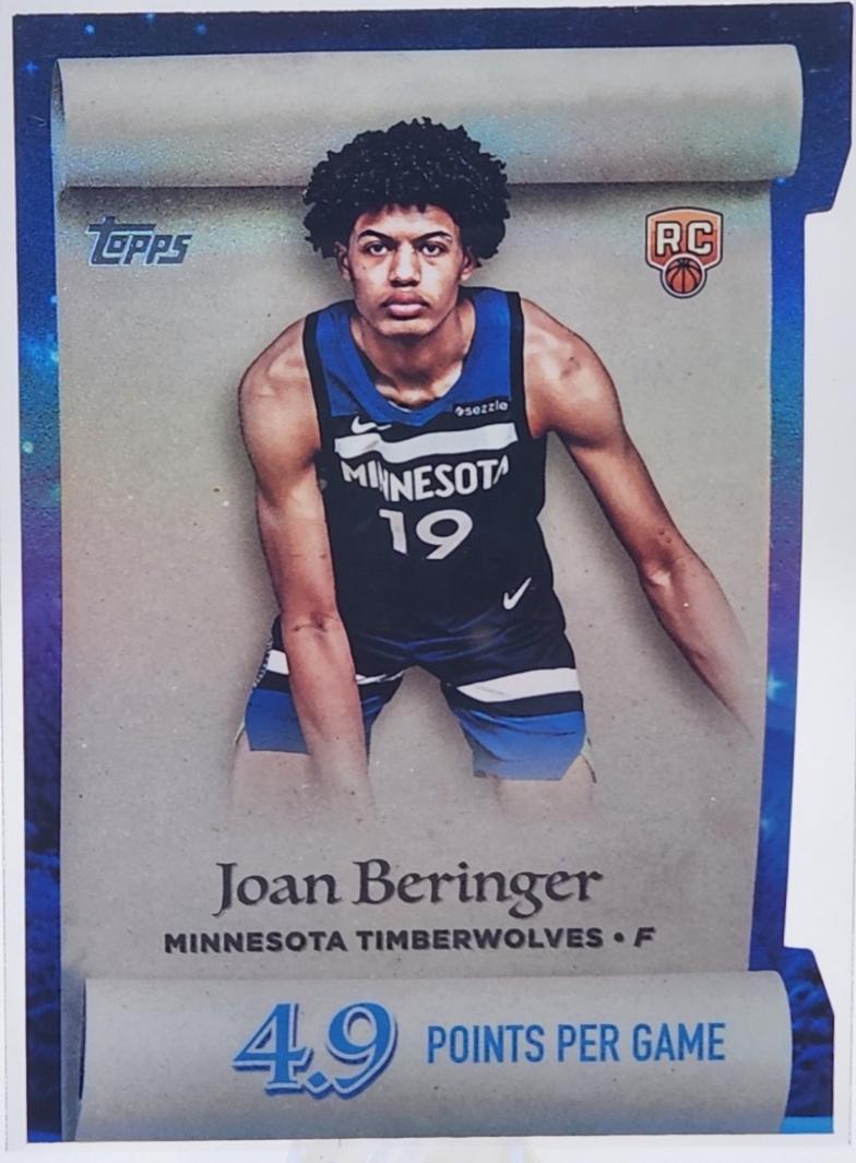 2025 Topps Holiday Making the Nice List Joan Beringer #ML-17 card