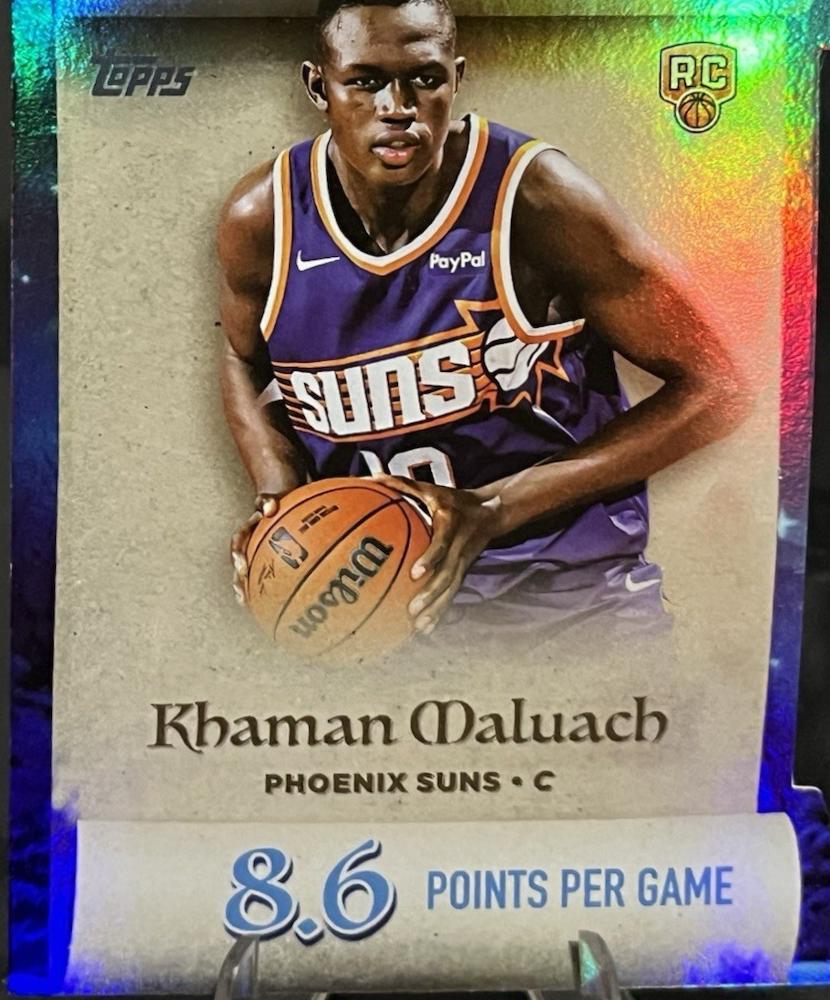 2025 Topps Holiday Making the Nice List Khaman Maluach #ML-10 card