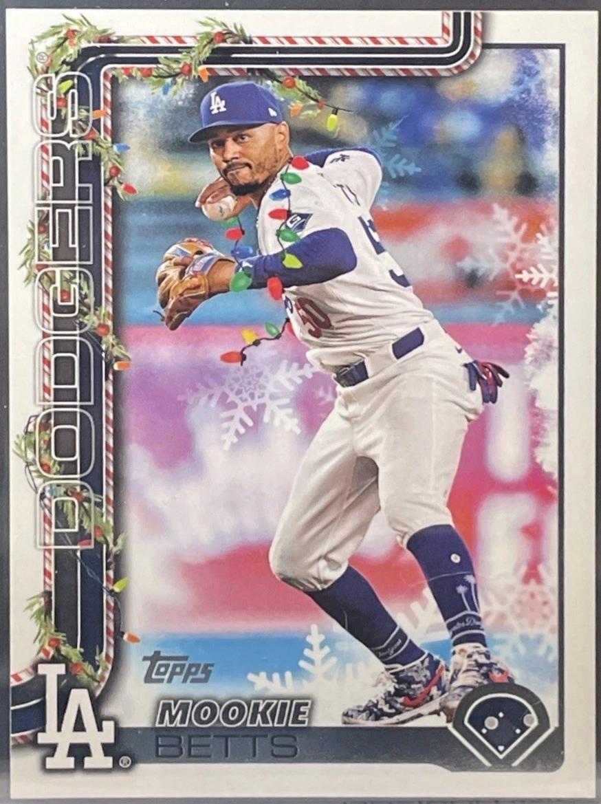 2025 Topps Holiday Mookie Betts [SP] #H52 card