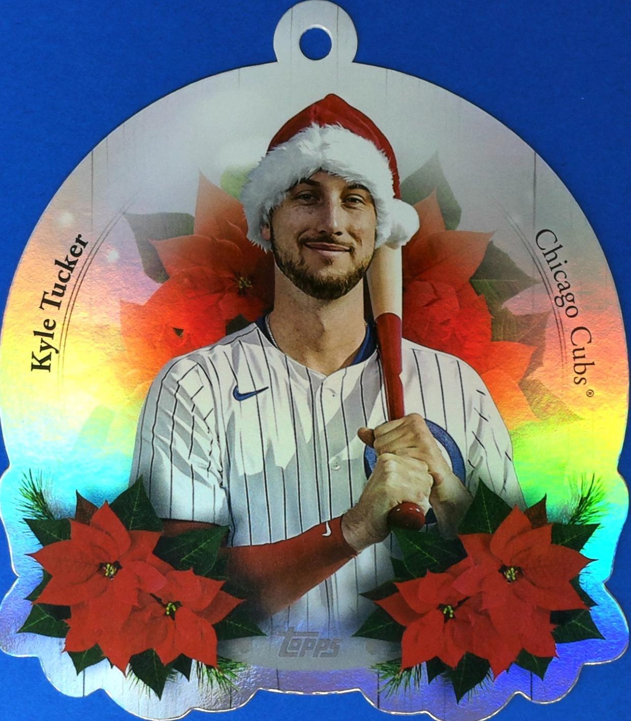 2025 Topps Holiday Oversized Die-Cut Ornaments Kyle Tucker #OO-16 card
