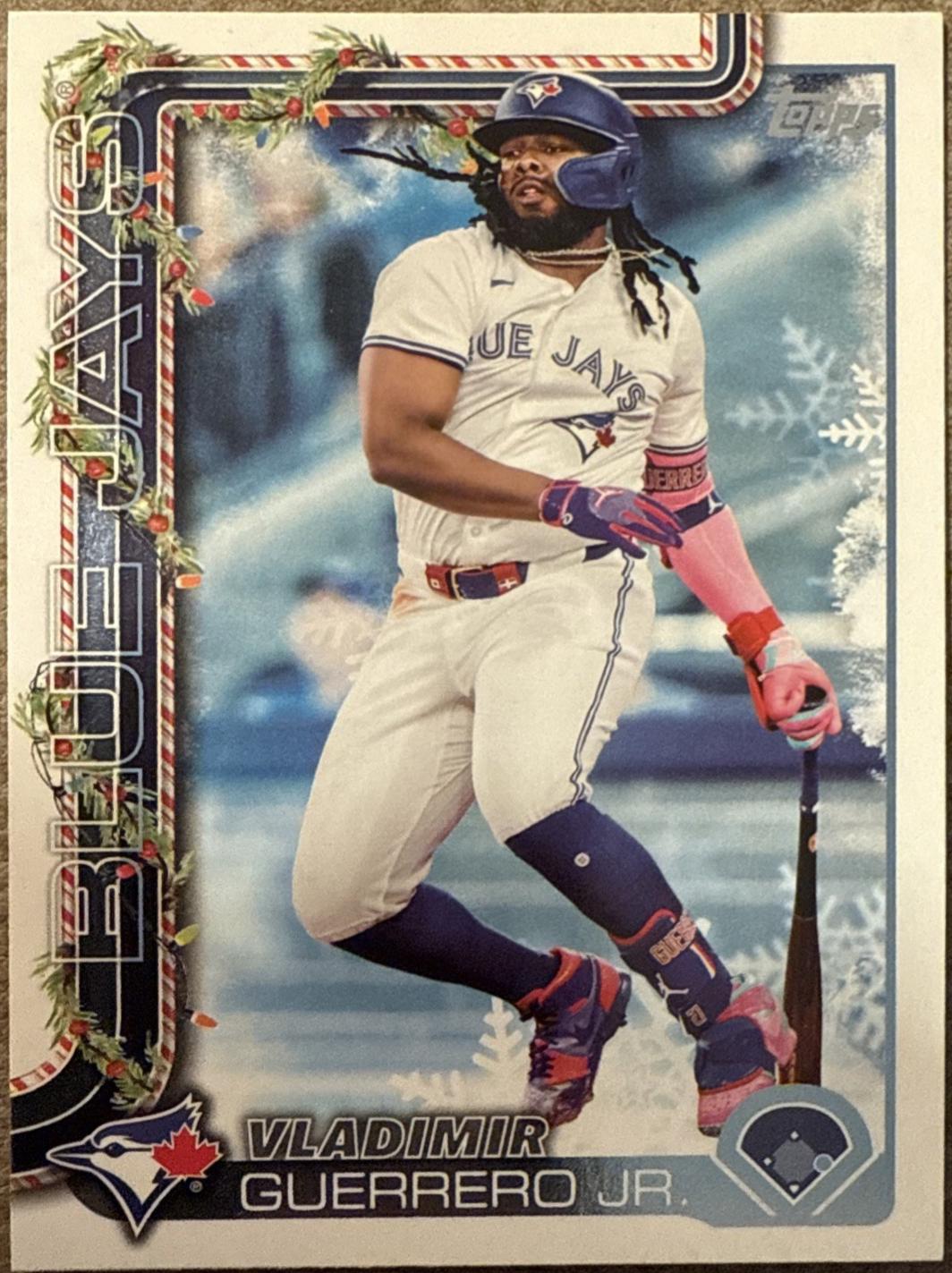 2025 Topps Holiday Vladimir Guerrero Jr. #H66 card