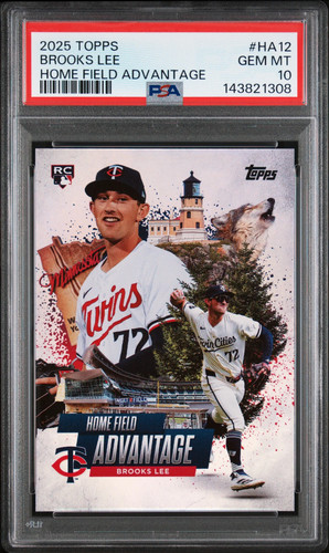 2025 Topps Home Field Advantage Brooks Lee #HA-12 card