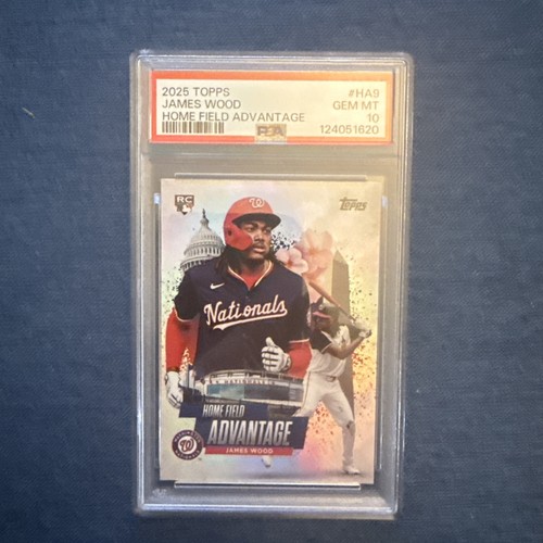 2025 Topps Home Field Advantage James Wood #HA-9 card