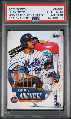 2025 Topps Home Field Advantage Juan Soto #HA-32 card