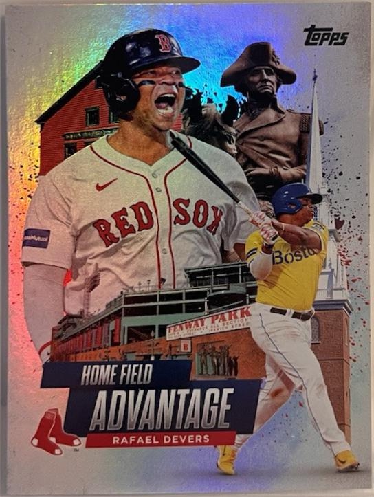 2025 Topps Home Field Advantage Rafael Devers #HA-18 card