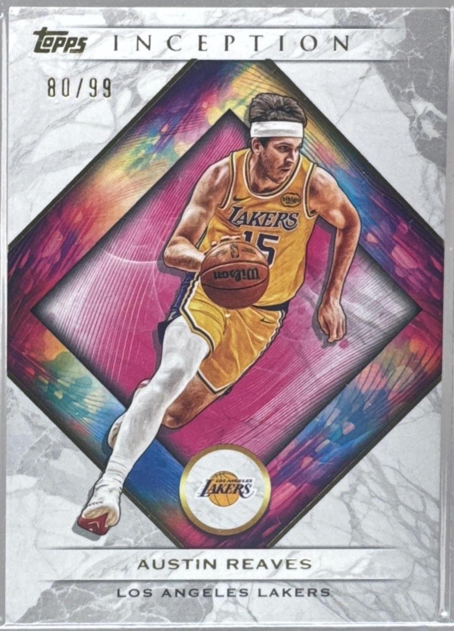 2025 Topps Inception Austin Reaves [Pink] #63 card