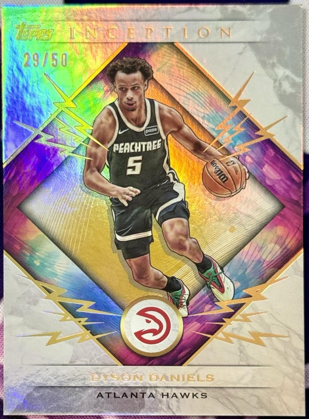2025 Topps Inception Dyson Daniels [Gold] #3 card