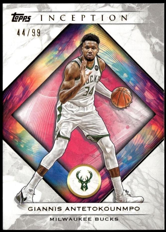 2025 Topps Inception Giannis Antetokounmpo [Pink] #28 card