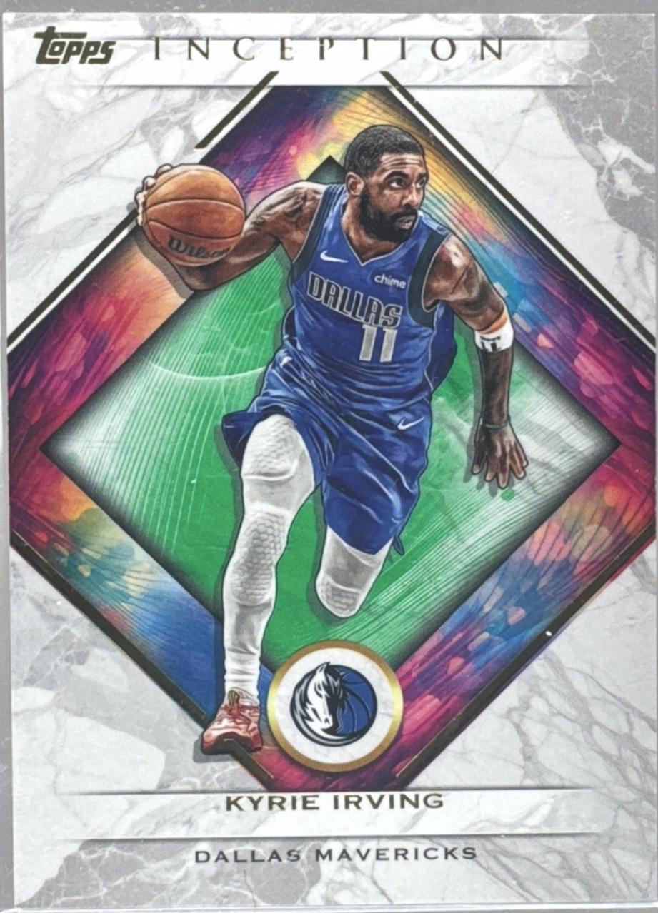2025 Topps Inception Kyrie Irving [Green] #23 card