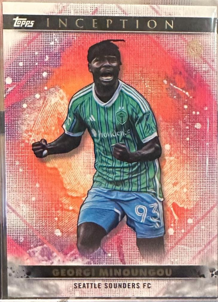 2025 Topps Inception MLS Georgi Minoungou #48 card
