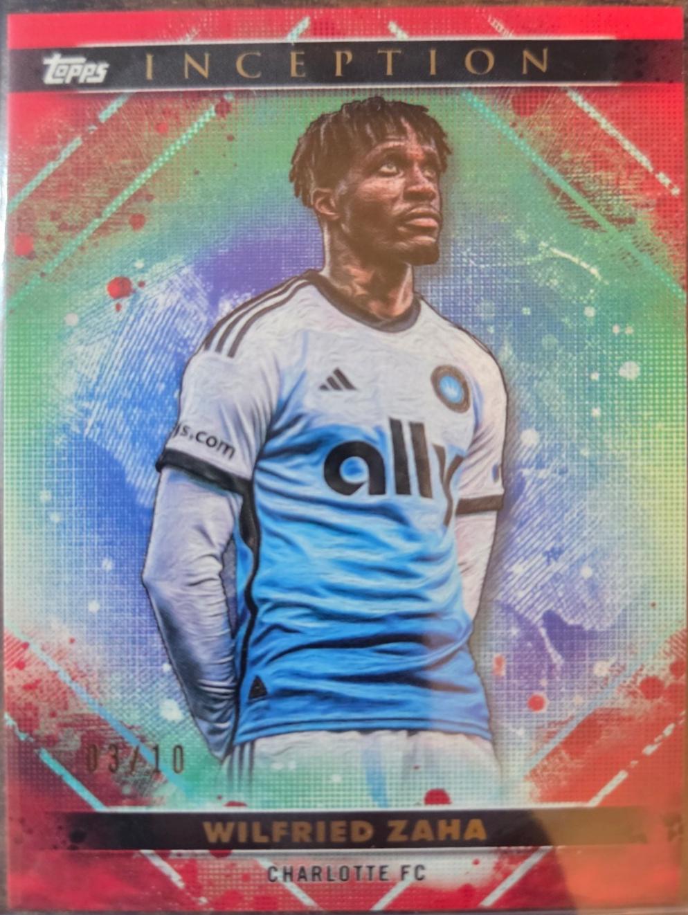 2025 Topps Inception MLS Wilfried Zaha #32 card