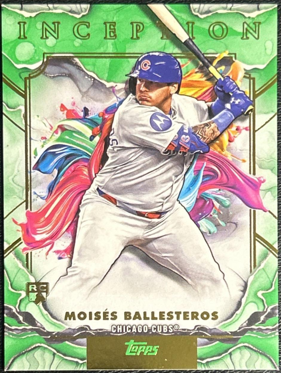 2025 Topps Inception Moises Ballesteros [Green] #42 card