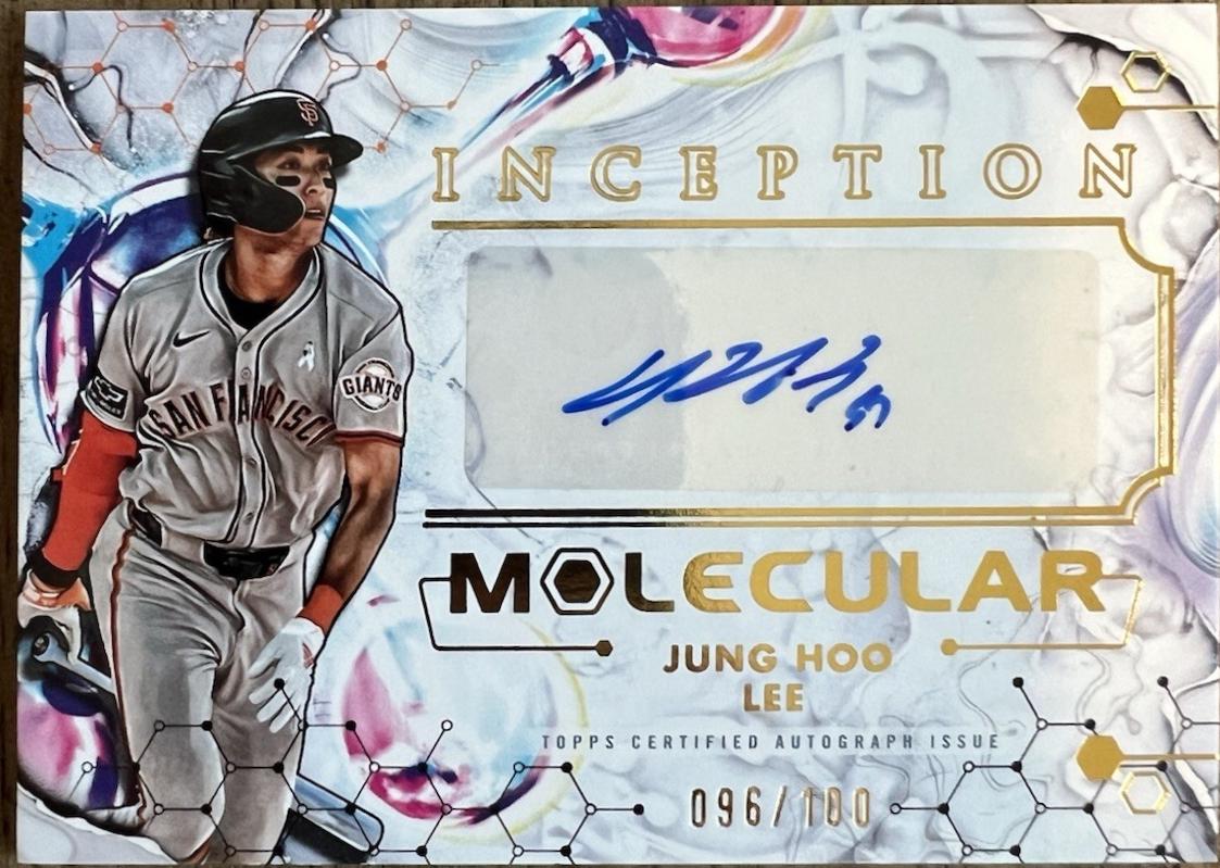 2025 Topps Inception Molecular Autograph Jung Hoo Lee #IMA-JL card