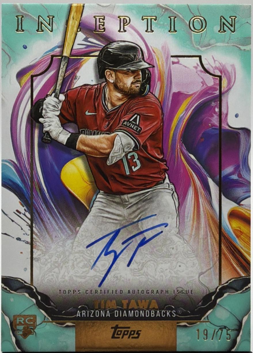 2025 Topps Inception Rookies And Emerging Stars Autograph Tim Tawa #RESA-TT card
