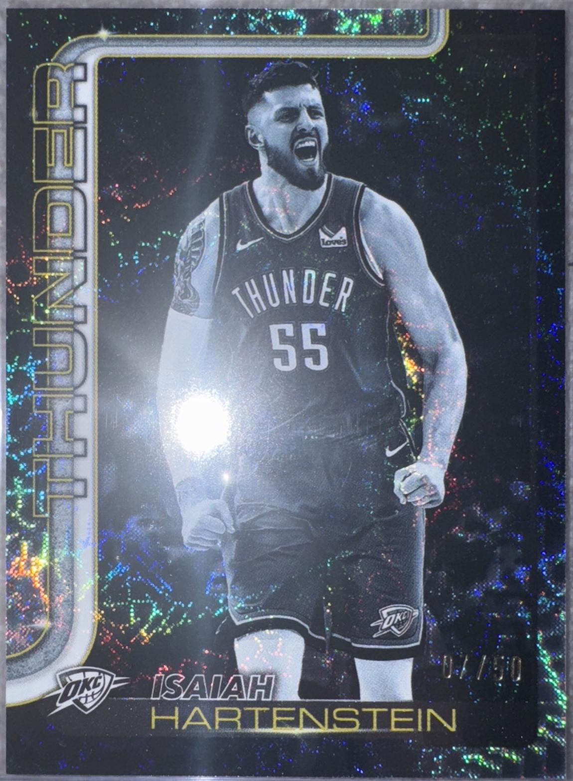 2025 Topps Isaiah Hartenstein [Blackout] #120 card