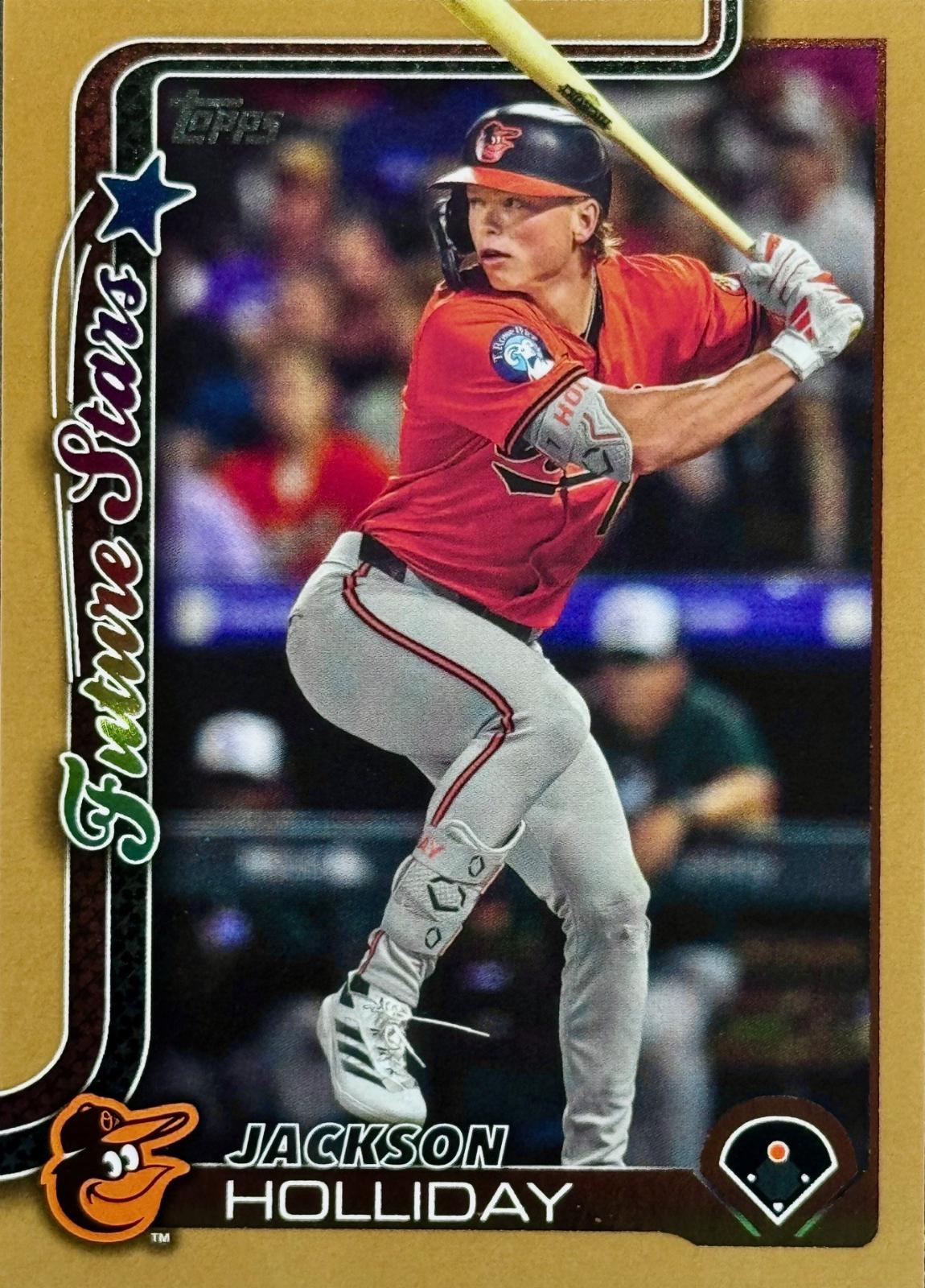 2025 Topps Jackson Holliday [Gold] #220 card