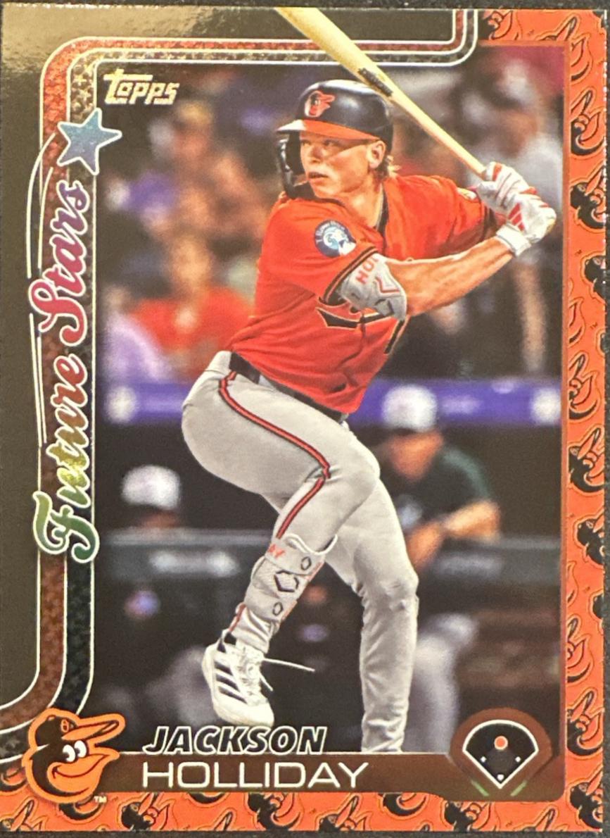 2025 Topps Jackson Holliday [Team Color] #220 card