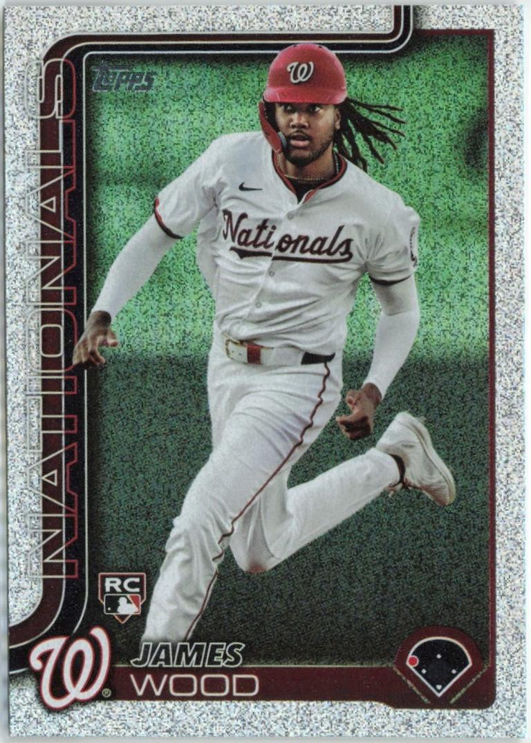 2025 Topps James Wood [Confetti] #181 card