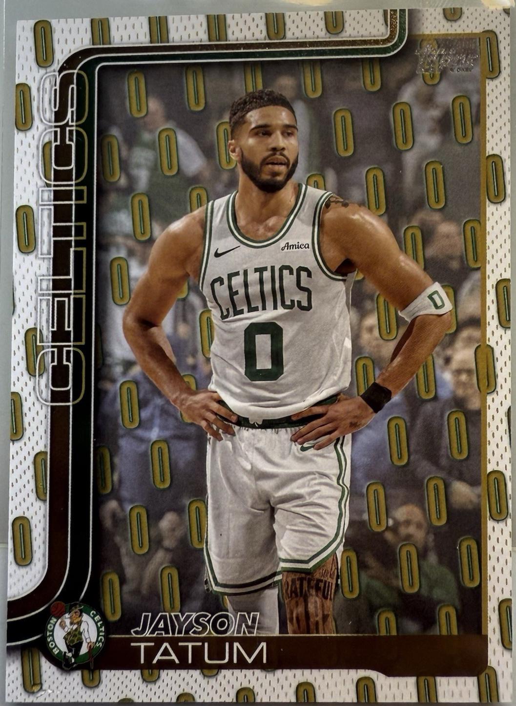 2025 Topps Jayson Tatum [Gold] #1 card