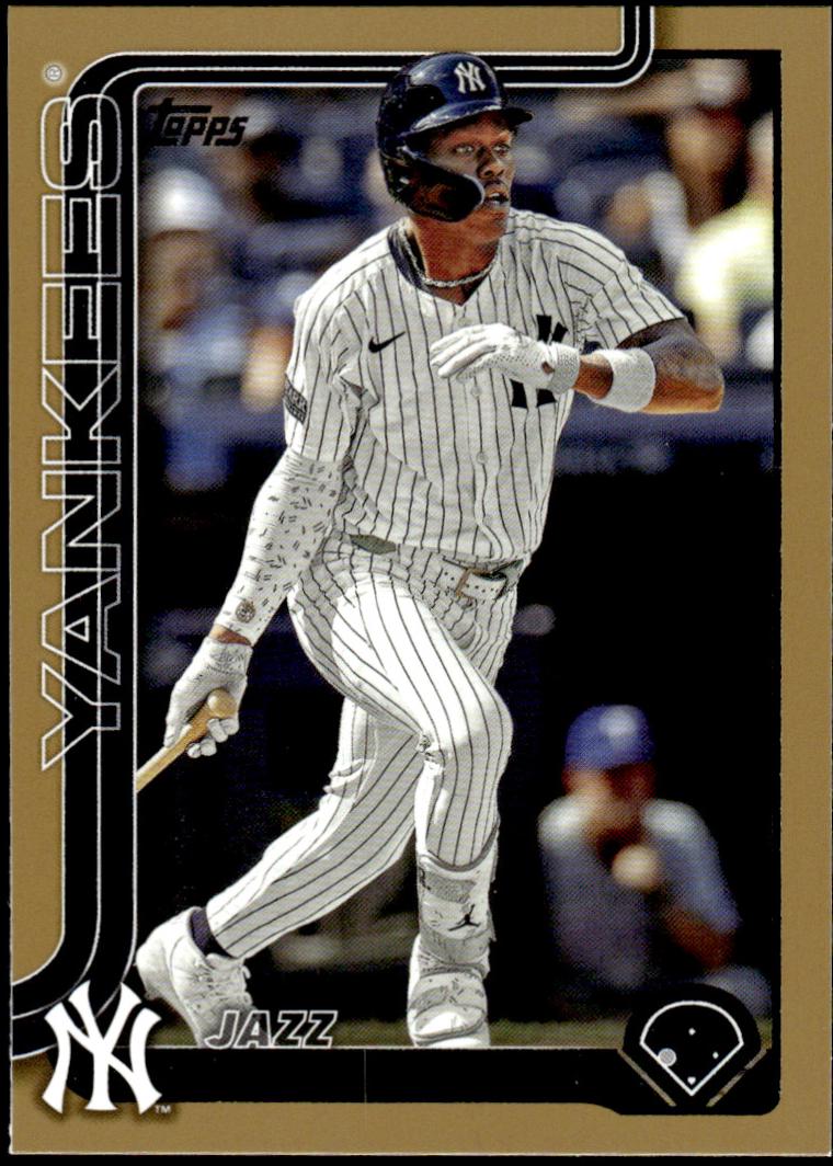 2025 Topps Jazz Chisholm Jr. [Gold] #185 card