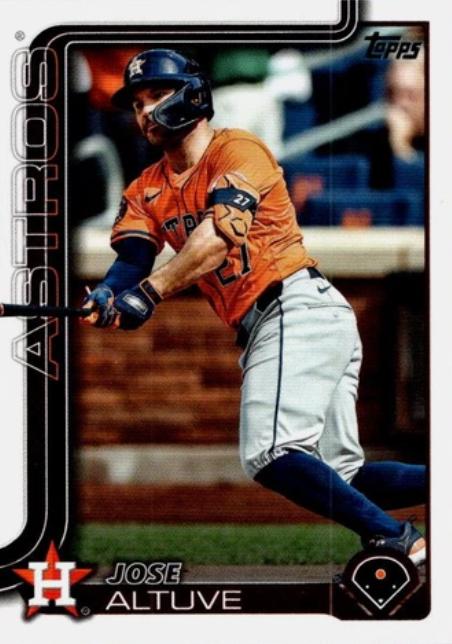 2025 Topps Jose Altuve #260 card