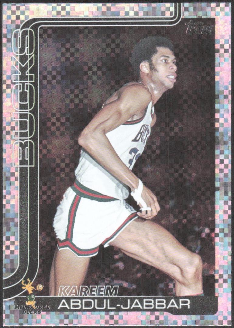 2025 Topps Kareem Abdul-Jabbar [Rainbow Foilboard] #259 card