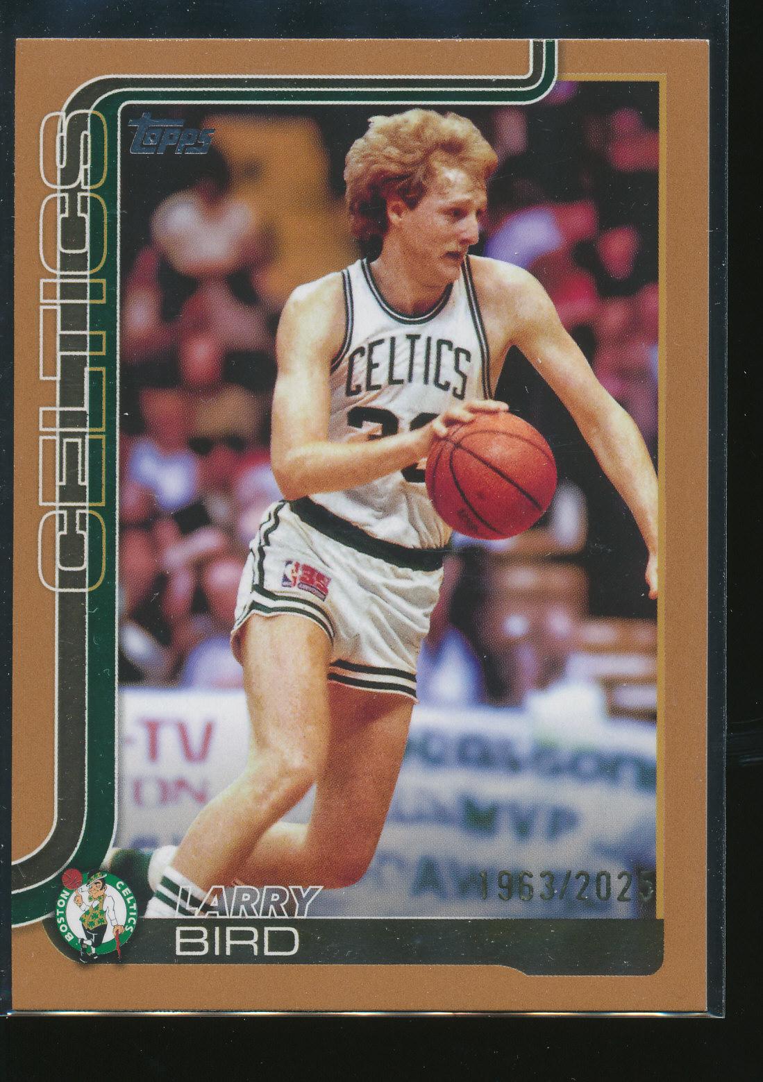 2025 Topps Larry Bird [Gold] #257 card