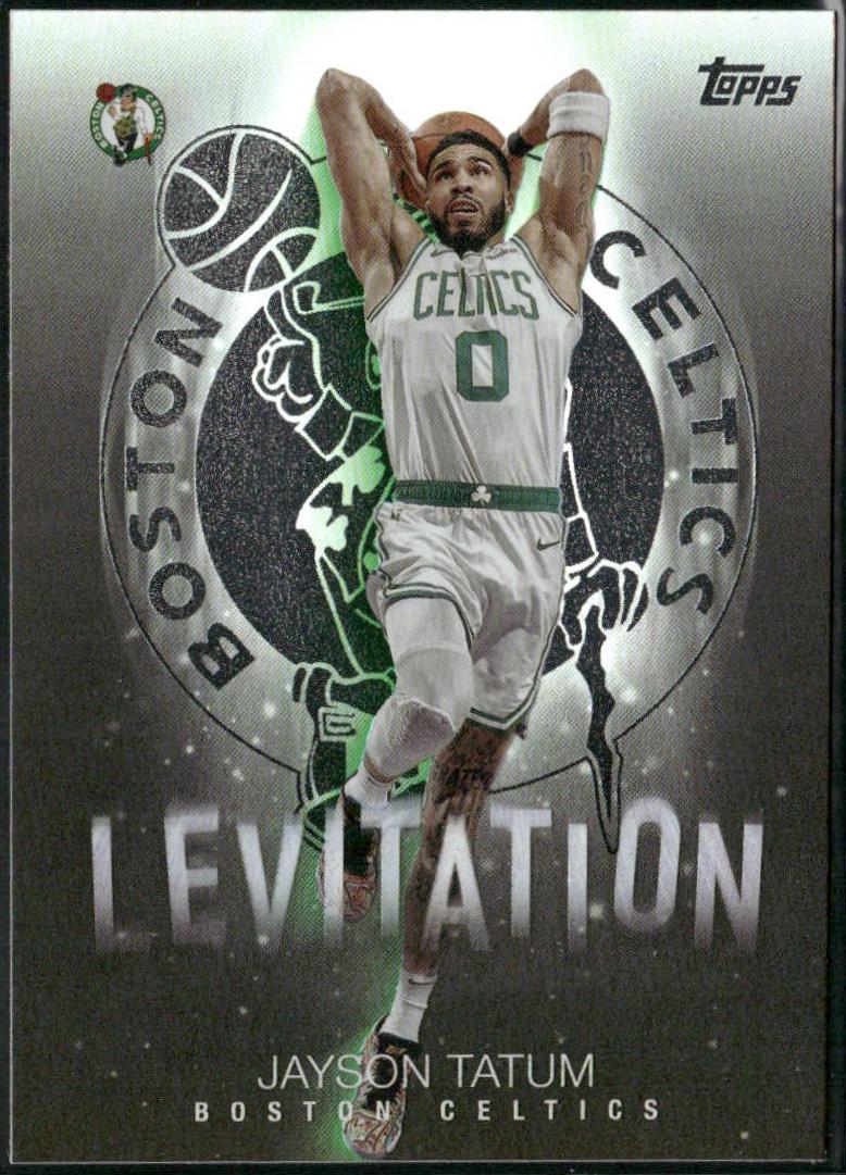 2025 Topps Levitation Jayson Tatum [Orange Rainbow] #L-6 card