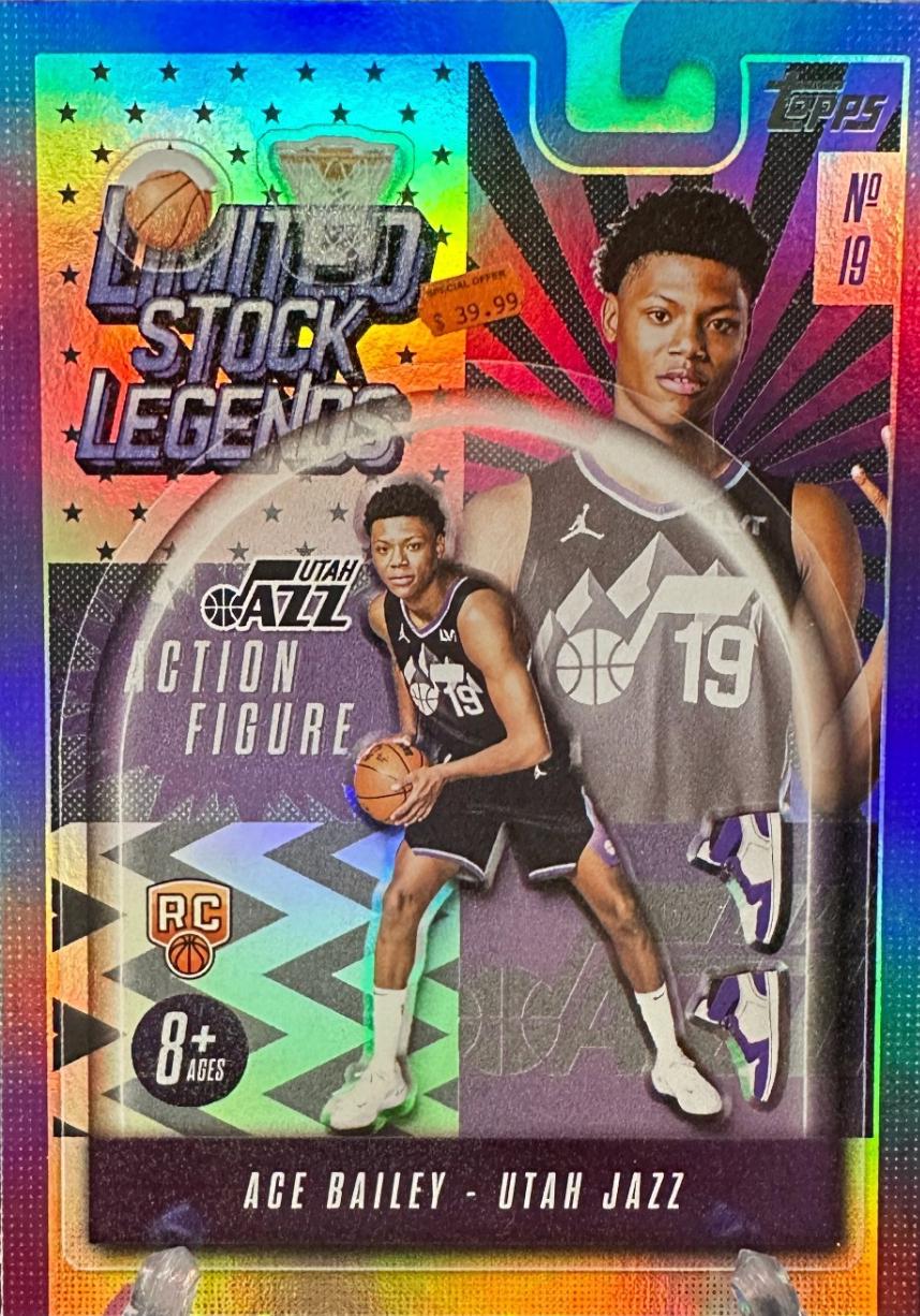 2025 Topps Limited Stock Legends Ace Bailey #LST-5 card
