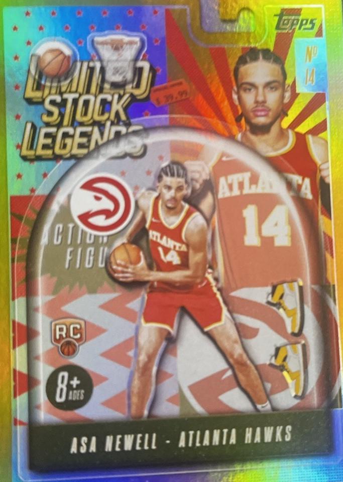 2025 Topps Limited Stock Legends Asa Newell #LST-23 card