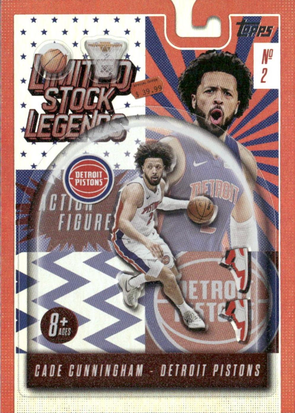2025 Topps Limited Stock Legends Cade Cunningham #LST-49 card