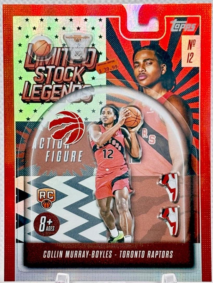 2025 Topps Limited Stock Legends Collin Murray-Boyles #LST-9 card