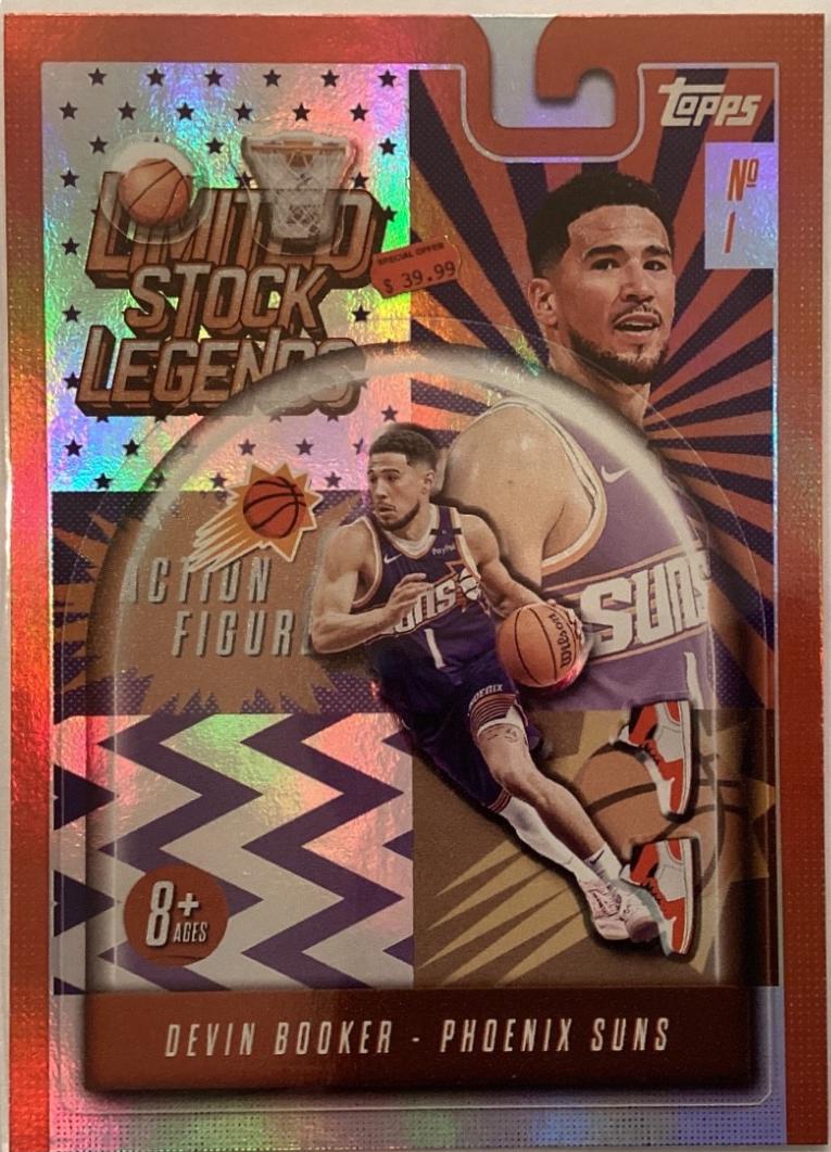 2025 Topps Limited Stock Legends Devin Booker #LST-36 card
