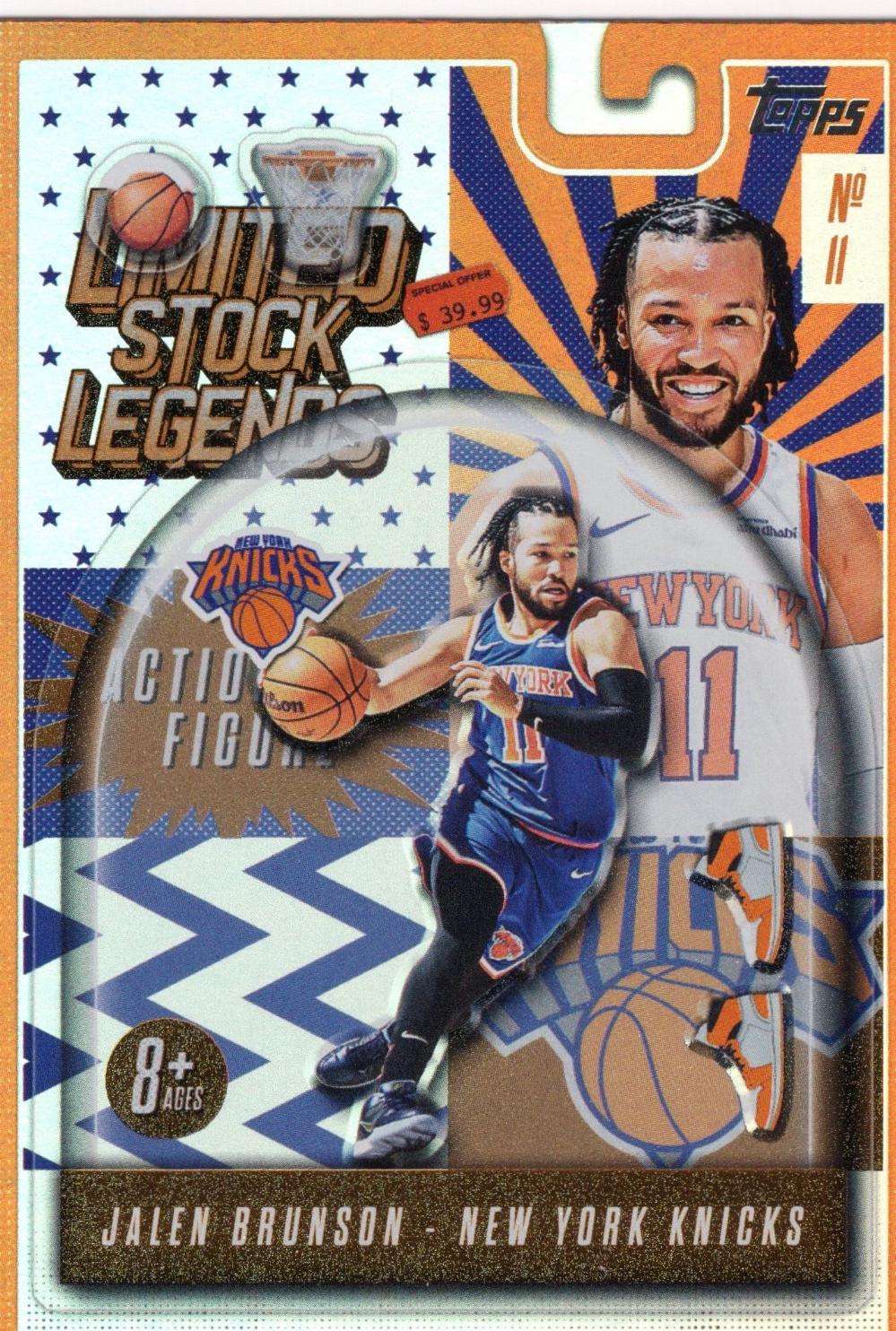 2025 Topps Limited Stock Legends Jalen Brunson #LST-42 card